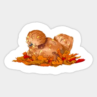 Leaf nest Sticker